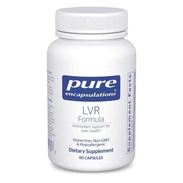Pure Encapsulations LVR Formula | Hypoallergenic Supplement with Antioxidant Support for Liver Cell Health | 60 Capsules