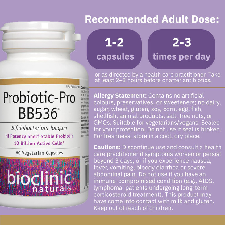 Probiotic Pro Bb536 60 VegiCaps