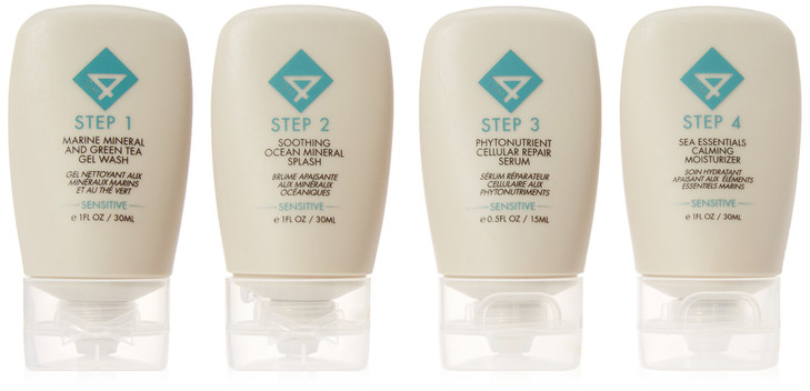 Organic Male OM4 Sensitive Travel Starter 4-Step RegiMEN - 4 ct