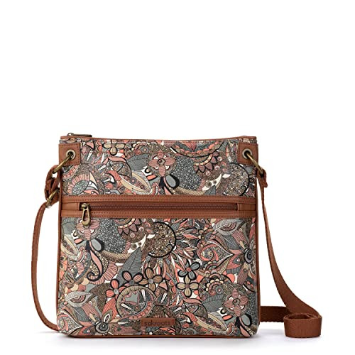 Sakroots Flat Crossbody, Sienna Spirit Desert