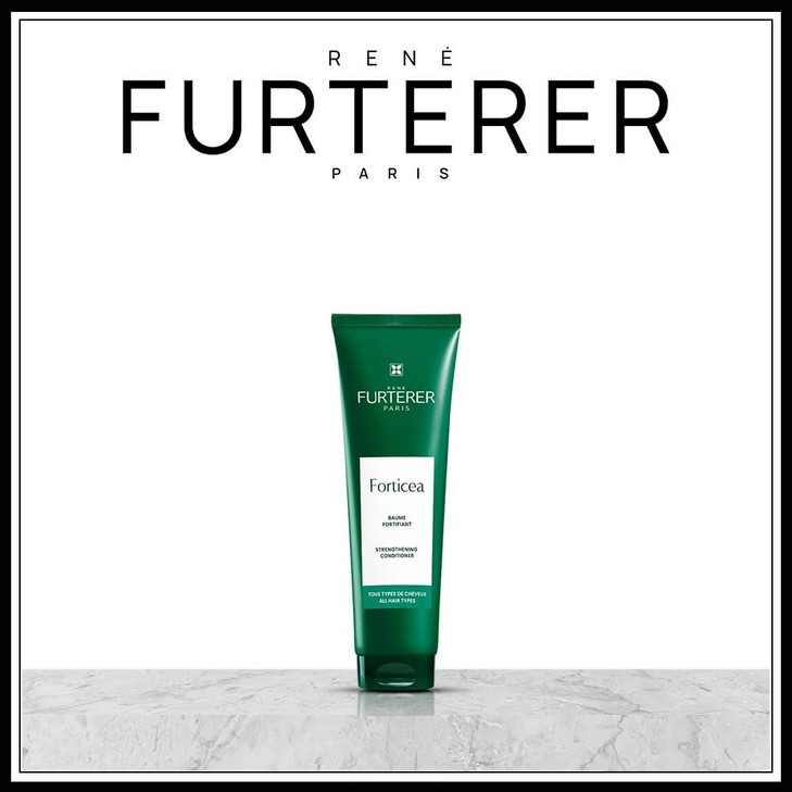 Rene Furterer Forticea Strengthening Conditioner - Fortify Hair and Prevent Breakage with Rosemary Oil and Guarana Extract - Gentle, Daily Use Formul