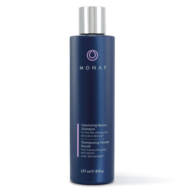 MONAT Volumizing Revive Shampoo Infused w/Rejuveniqe  Weightless Shampoo for Fine, Flat Hair  Amplifies Volume, Adds Softness, Shine  Cleanses and