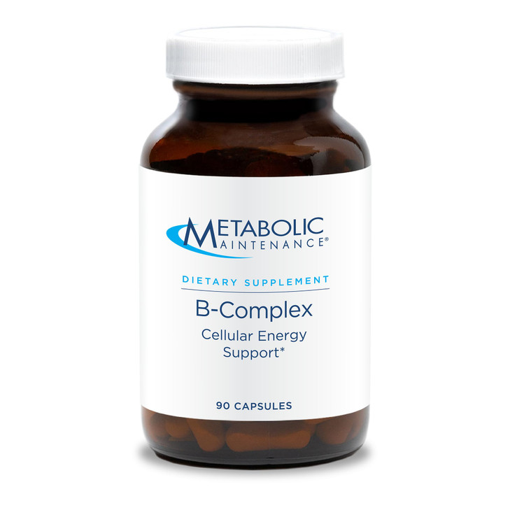 Metabolic Maintenance B-Complex - Supports Energy, Circulation & Nerve Health - Methylated B Vitamins with Choline and Inositol - 90 Servings - 90 Ca