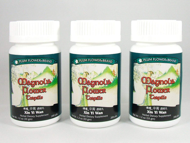 3 x Magnolia Flower Teapills (Xin Yi Wan) 3315-MayWay