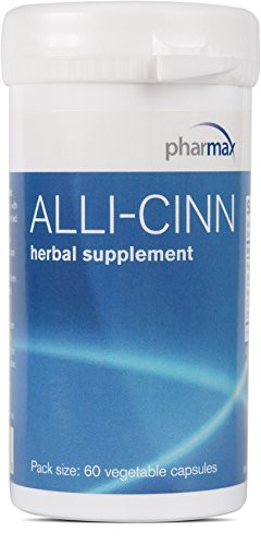 Pharmax Alli-Cinn | Garlic and Cinnamon to Support Immunity, Digestion, and Circulation | 60 Capsules