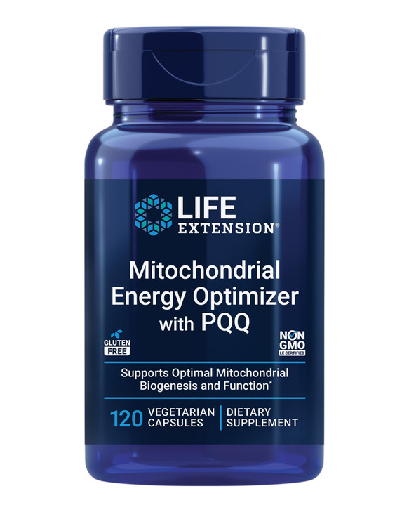 Life Extension Mitochondrial Energy Optimizer with PQQ - Energy Supplement for Healthy Mitochondria - With Taurine, Vitamin B, Pyrroloquinoline Quino
