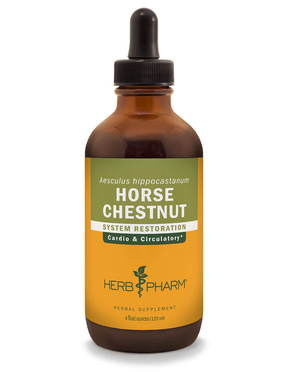 Herb Pharm Horse Chestnut Liquid Extract for Healthy Veins and Circulation - 4 Ounce