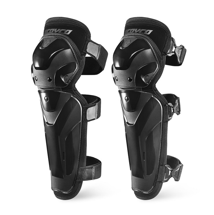 Scoyco Motorcycle Knee and Shin Guards  Motocross Knee Pads Adjustable TPU Protective Gear for Road Cycling