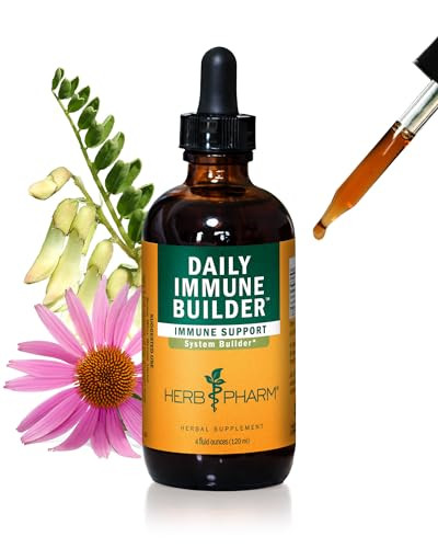 Herb Pharm Daily Immune Builder Herbal Immune System Defense - 4 Ounce