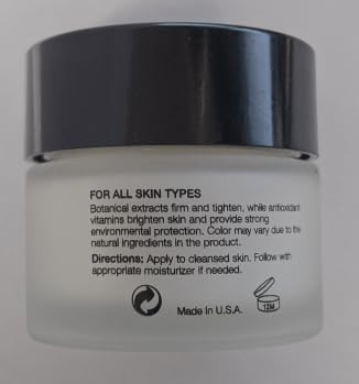 Jolie Vitamin C Night Cream, L-Ascorbic Acid Brightening Face & Neck Moisturizer With Ceramides