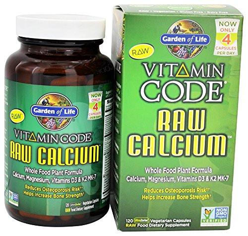 Garden of Life, Vitamin Code, RAW Calcium, 120 Vegetarian Capsules