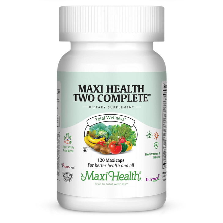 Maxi Health Multivitamins for Men and Women  Complete Daily Vitamins for Energy, Immune Function, and Wellness Support  Kosher & Vegan Multivitamin