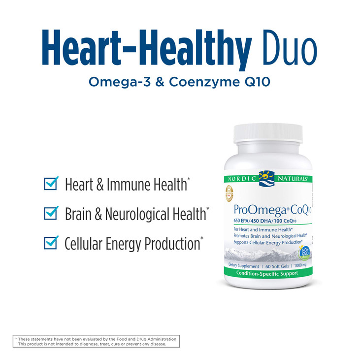 ProOmega CoQ10 1000mg 60 Softgels