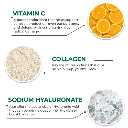 Mario Badescu Vitamin C Serum for All Skin Types | Lightweight Serum with Vitamin C & Sodium Hyaluronate | Visibly Reduces Signs of Aging | 1 Fl Oz (