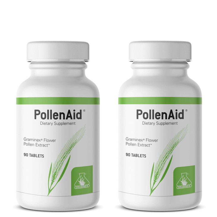 Graminex PollenAid Prostate Supplement: All Natural Prostate Support for Bladder Control & Urinary Tract Health, Rye Pollen Extract Made in USA, 90 T