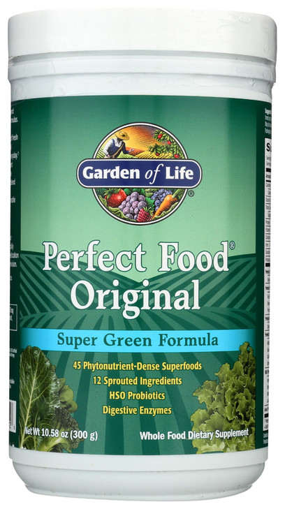 Garden Of Life Perfect Food Powder, 10.58 OZ