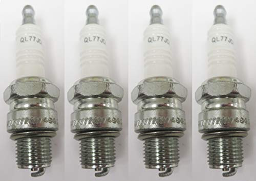 Champion 828M Pack of 4 Copper Marine Spark Plugs (QL77JC4)