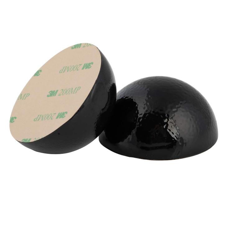 1.25" Dia Sorbothane Hemisphere Rubber Bumper Non-Skid Feet with Adhesive (8, 70 Duro)