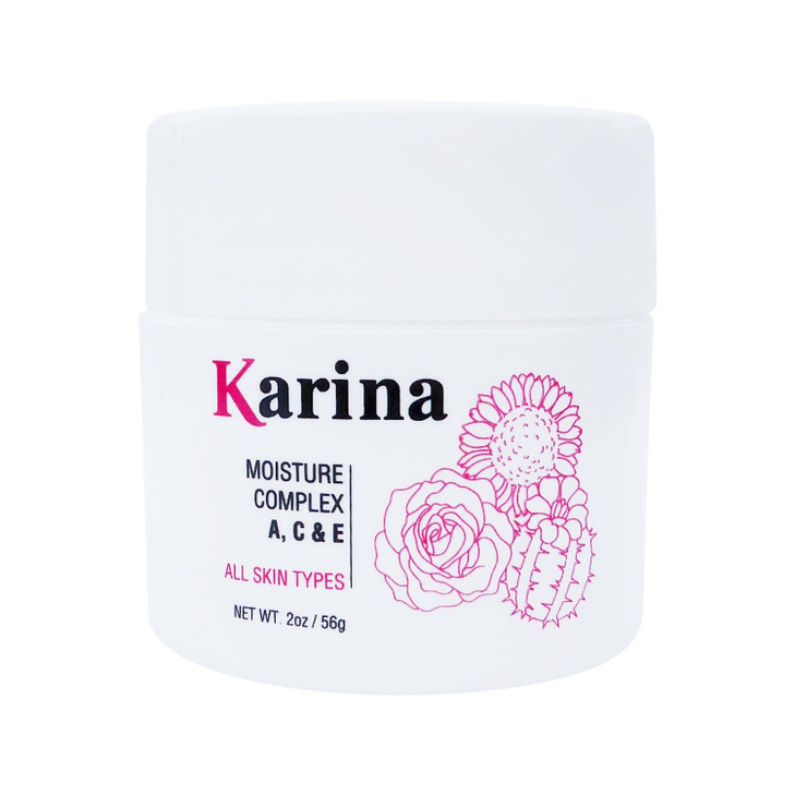 Karina Moisture Complex A, C & E Face Moisturizer  Hydrating Vitamin C Face Cream for All Skin Types | Nourishing Facial Moisturizer with Vitamins A