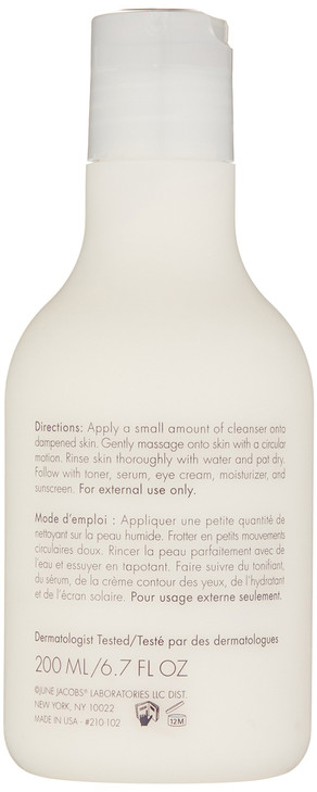 June Jacobs Creamy Cranberry Cleanser, 6.7 Fl Oz