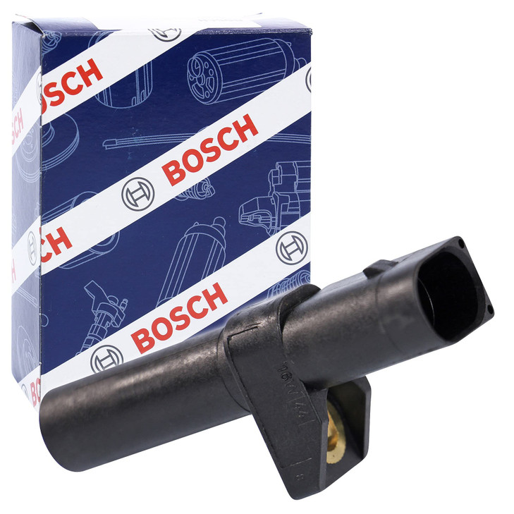 BOSCH 0261210170 Original Equipment Crankshaft Position Sensor - Compatible with Select Mercedes-Benz C, CL, CLK, CLS, E, G, ML, R, S, SL, SLK, AMG (