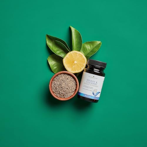 Young Living Digest & Cleanse - Premium Herbal Digestive Support Capsules - Aromatherapy for Optimal Digestion - Natural Essential Oil Supplements -