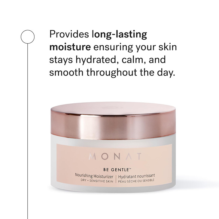 MONAT Be Gentle Nourishing Moisturizer - Face Moisturizer w/Hyaluronic Acid & Plant Stem Cells. Nourishing Moisturizer Face Cream. Anti-Aging & Hydra