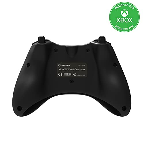 Hyperkin Xenon Wired Controller for Xbox Series X|S, Xbox One & Windows 10|11, PC, Plug and Play Gaming Gamepad with 3.5MM Audio Jack, Impulse Trigge