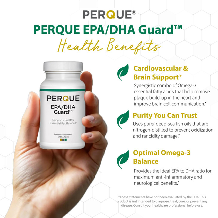 Perque - EPA/DHA Guard 120 gels [Health and Beauty]