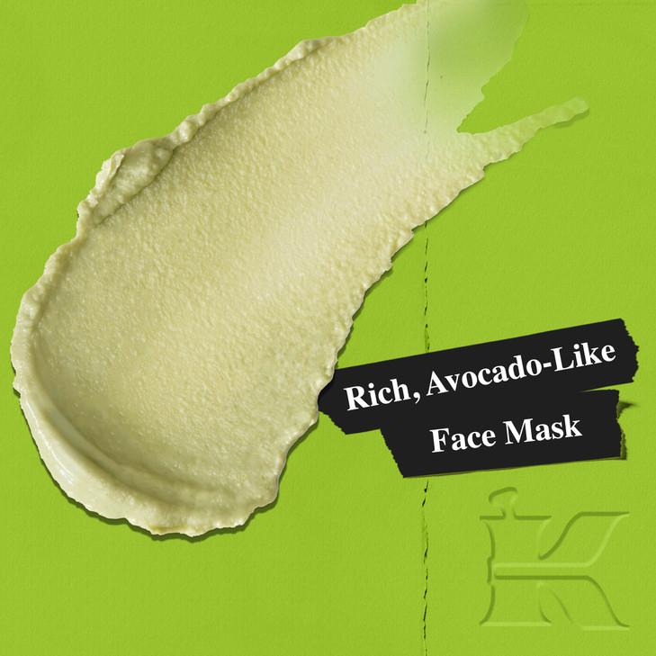 Kiehl's Avocado Nourishing Hydration Mask, Rich & Creamy Face Mask, Hydrates & Soothes Skin, with Evening Primrose Oil, Maintains Facial Elasticity,
