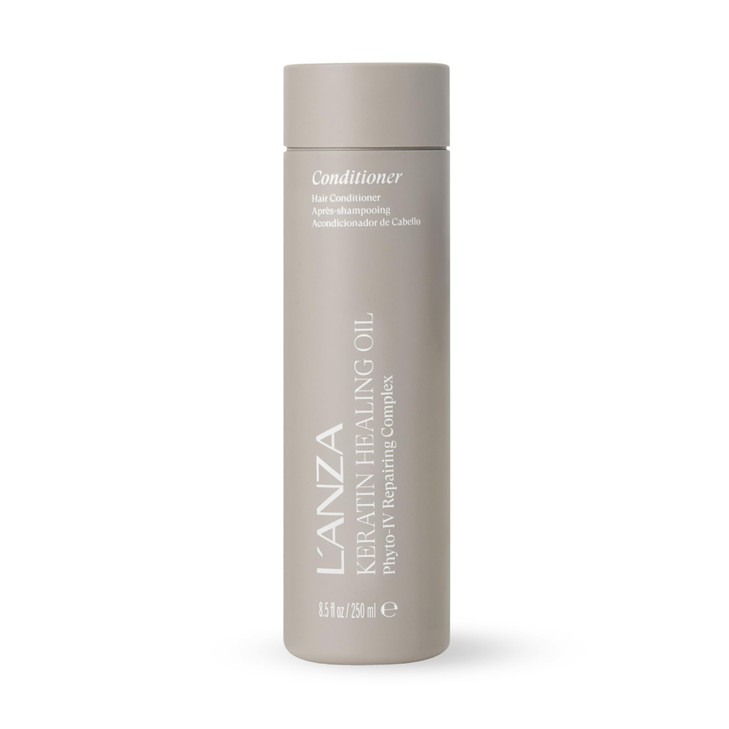 L'ANZA Keratin Healing Oil Conditioner for Dry Damaged Hair, Moisturizing, Detangles, Reduces Breakage, Adds Shine, Anti-Frizz, Color Safe Anti-Humid