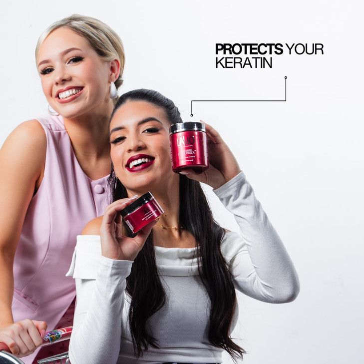 Lasio Hypersilk Revitalizing Hair Masque  Deep Conditioning & Hair Repair with Cocamide Oil & Keratin  Enhances Keratin Treatment Longevity  For D