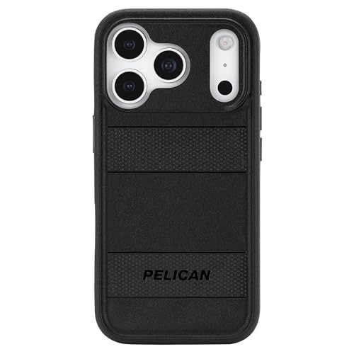 Pelican Protector iPhone 17 Pro Case [Compatible with MagSafe] Rugged Magnetic Phone Case with 16ft Military-Grade Drop Protection - Heavy Duty Phone