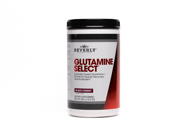 Beverly International Glutamine Select, 60 Servings. Clinically Dosed L-Glutamine and Amino Acid Formula for Lean Muscle and Recovery. Sugar-Free Pow