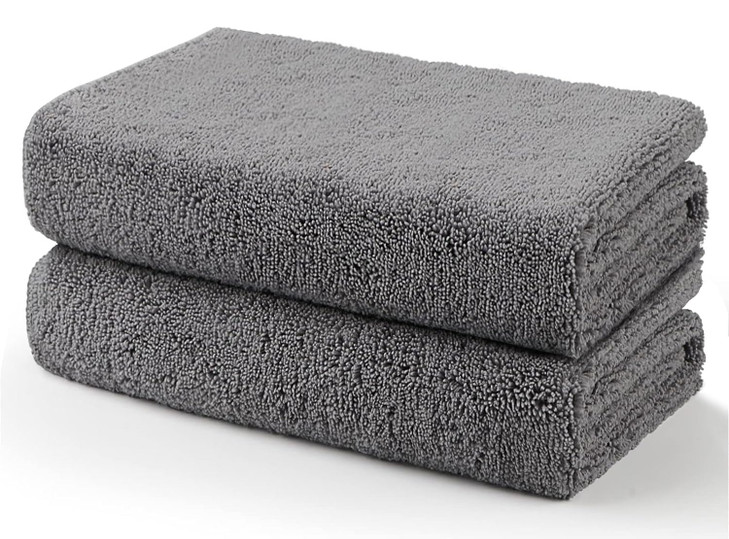 HOMEXCEL Car Drying Towels, 2 Pack Professional Microfiber Towels for Cars, Scratch-Free, Highly Absorbent Drying Towel for Cars, SUVs, RVs, Trucks,