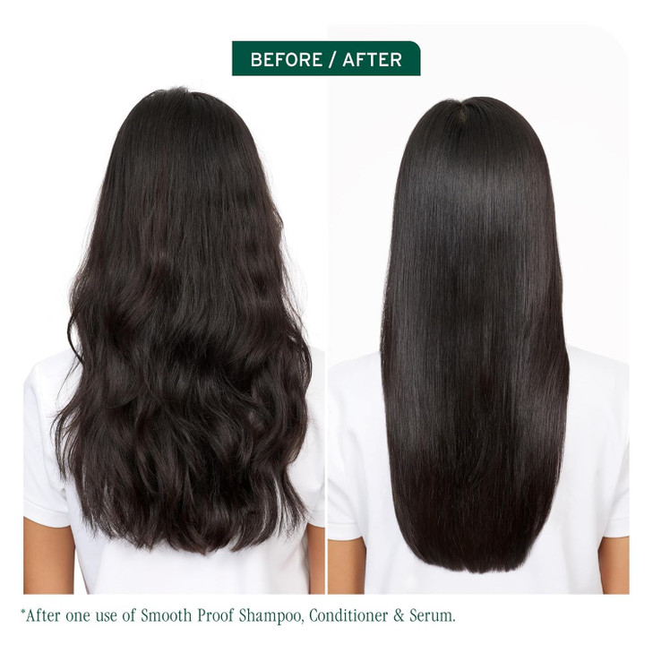 Biolage Smooth Proof Shampoo - Gently Cleanses and Adds Shine, Nourishes, Moisturizes & Tames Frizz, For All Frizzy Hair Types, With Camellia Oil & G