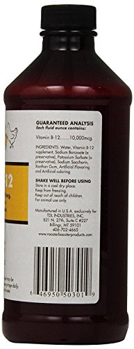 Rooster Booster (2 Pack) B-12 Liquid, 16-Ounce
