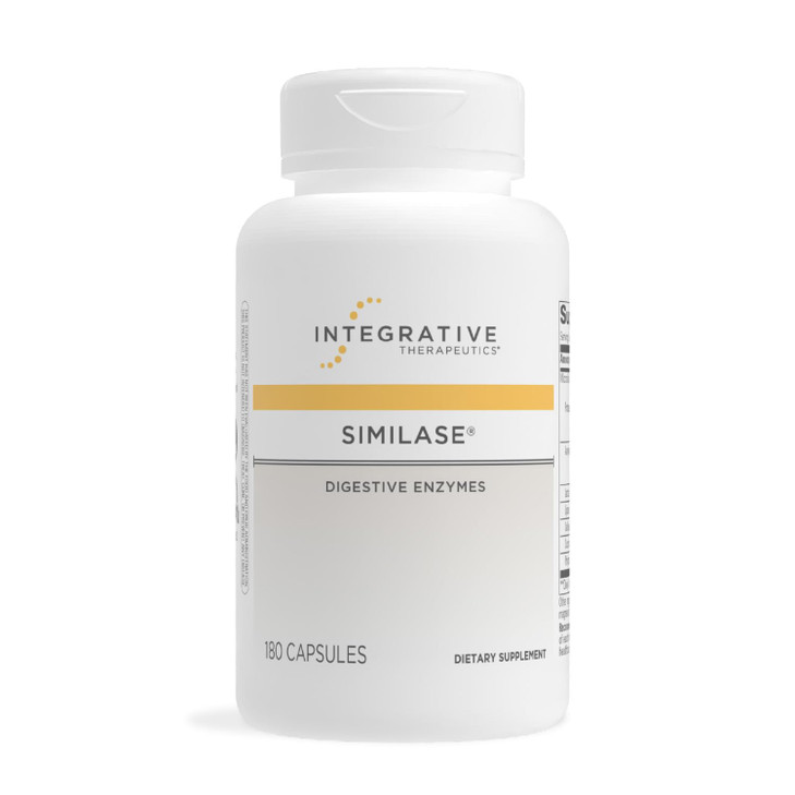 Integrative Therapeutics Similase - Digestive Enzyme Supplement for Adults - Supports Digestion and Assimilation of Nutrients* - Dairy-Free & Vegan -