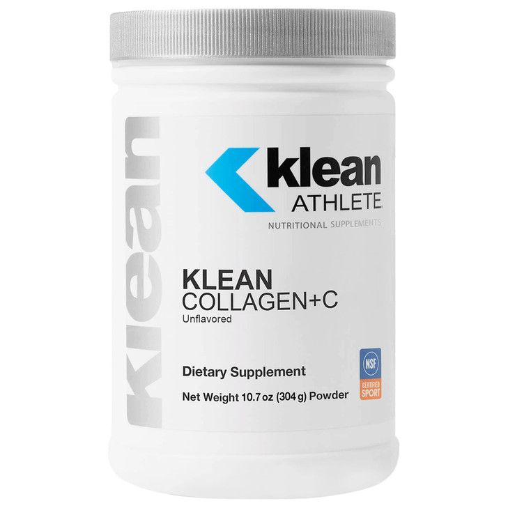 Klean Athlete Klean Collagen+C | Collagen Peptides with Vitamin C for Joint and Connective Tissue Support | 10.7 Ounces | Unflavored