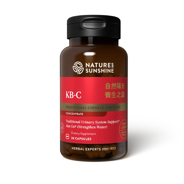 Nature's Sunshine KB-C, Chinese TCM Concentrate, 30 Capsules | Strengthens the Urinary System, Supports the Structural System, and May Help the Body
