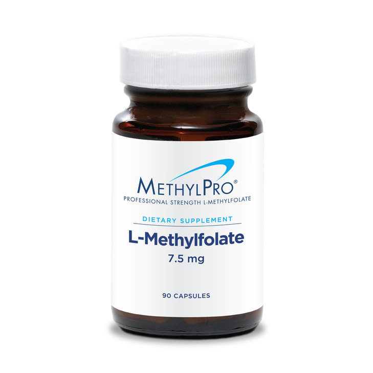 MethylPro L-Methylfolate 7.5 mg - Supports a Healthy Mindset - Active Folate for Methylation Support & Biochemical Reactions - Highly Bioavailable -