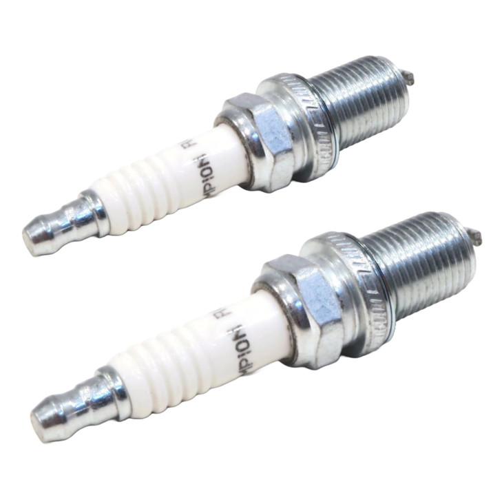 (Pack of 2) Champion Spark Plugs for John Deere M78543, M87543, RC12YC Engine
