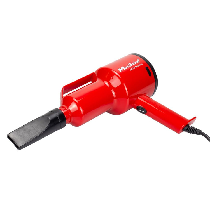 Maxshine Portable Car Dryer Air Blower with 2 Nozzles | Compact Handheld Power Blower for Car Drying, Cleaning, Detailing, Waxing & Coating | Ideal f
