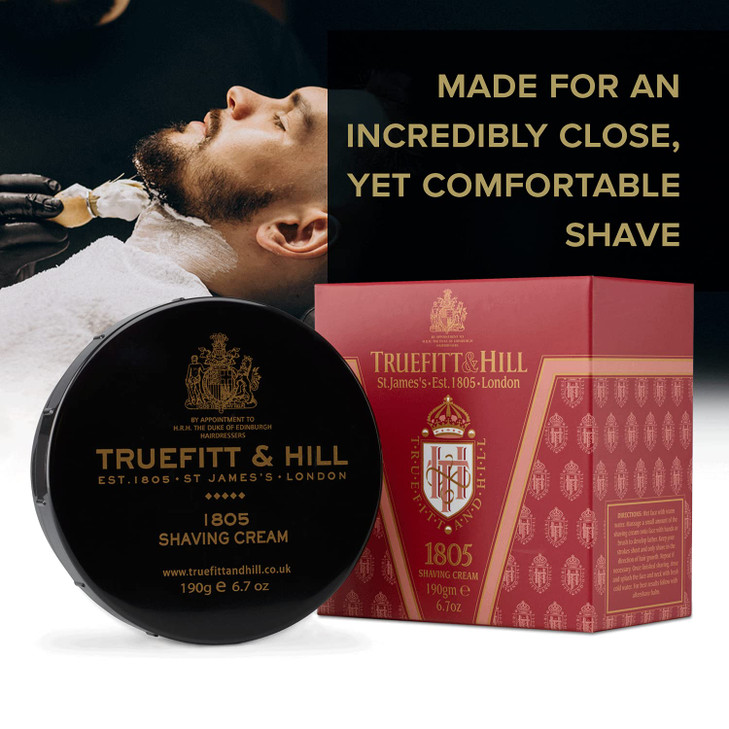 Truefitt & Hill Truefitt & Hill 1805 Shave Cream Bowl 190gm