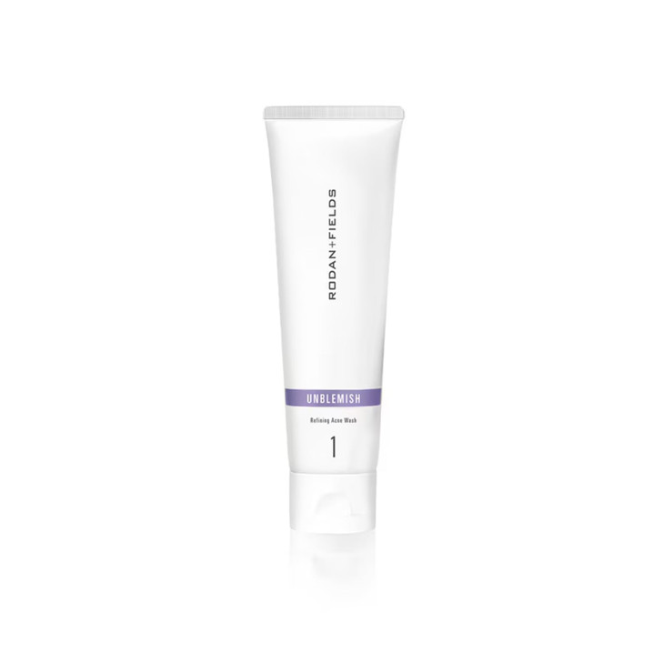 RODAN + FIELDS UNBLEMISH Acne Face Wash | 125 ml | Salicylic Acid Exfoliator for Blemish Prone Skin | Controls Oil, Soothes Skin, Gentle on Skin Type