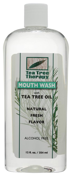 Tea Tree Therapy Mouthwash, 12 Ounce - 6 per case.6
