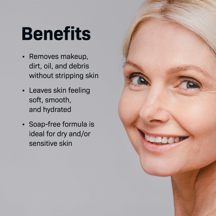 Revision Skincare Gentle Cleansing Lotion, Soothing Facial Cleanser for Sensitive Skin, Fragrance Free, 6.7 fl oz