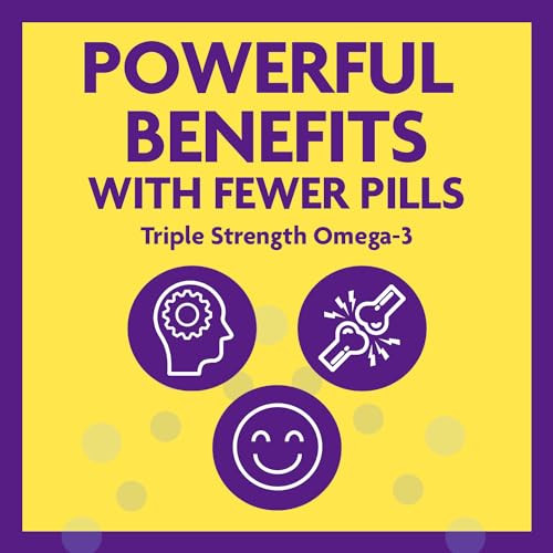 InnovixLabs Triple Strength Omega 3 Supplement, Burpless Fish Oil for Women and Men - 900 mg EPA & DHA, Brain & Joint Support, Award Winning & Third-