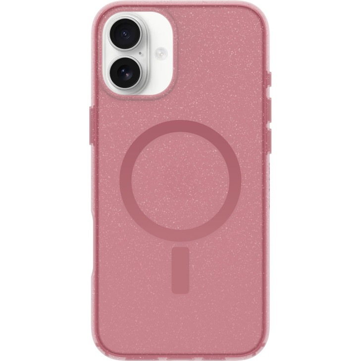OtterBox iPhone 16 Plus Symmetry Series Clear Case - Foxberry Pink