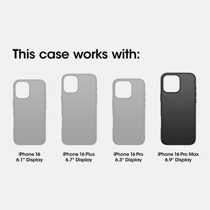 OtterBox iPhone 16 Pro Max Symmetry Series Clear Case - Foxberry Pink